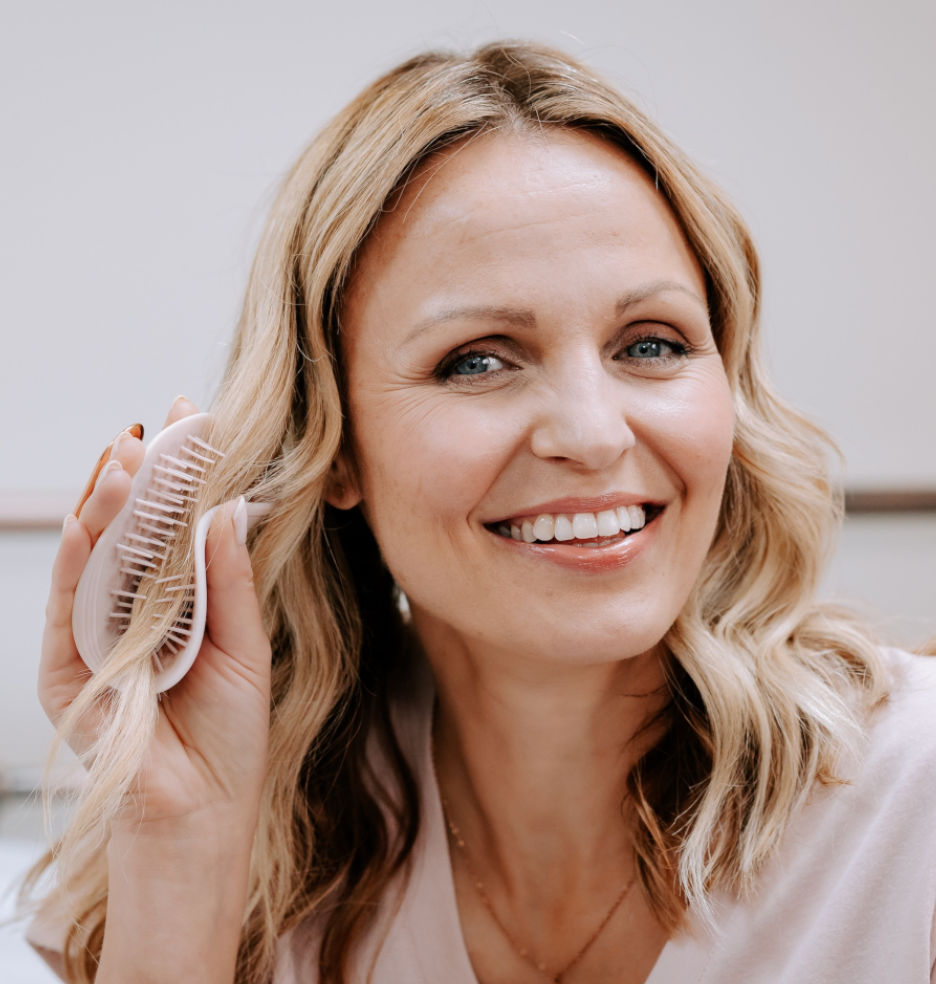 Manta The Healthy Hair Brush-Blush Pink