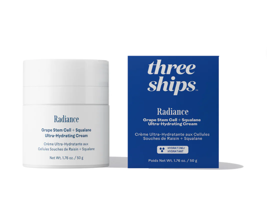 Three Ships Radiance Grape Stem Cell + Squalane Ultra-Hydrating Cream