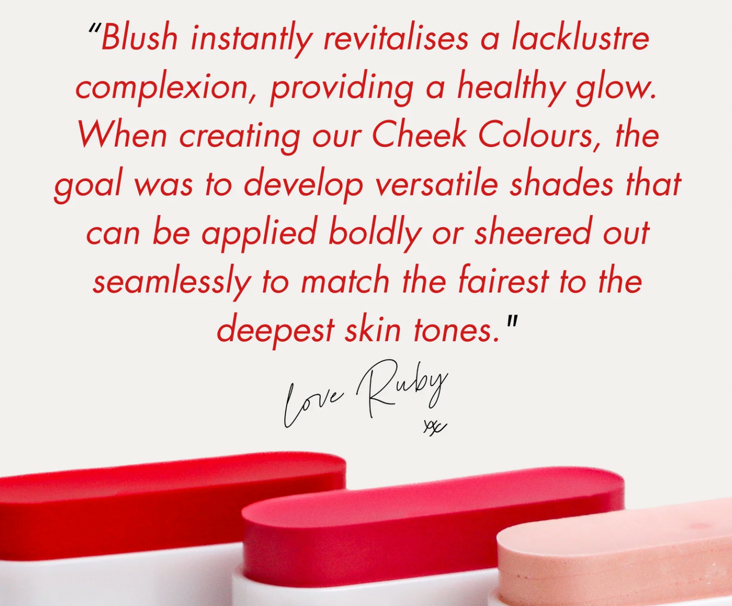 Ruby Hammer Cheek Colour - 3 colours