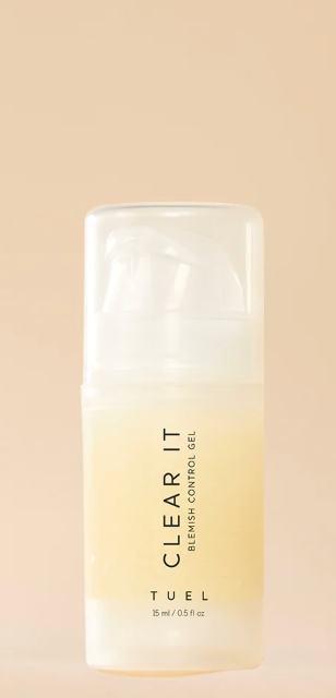 Tuel Clear It Blemish Gel - Organic colloidal sulfur - Allantoin