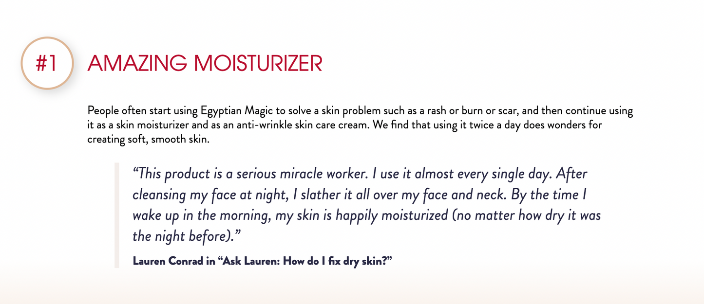 Egyptian Magic All-Purpose Skin Cream