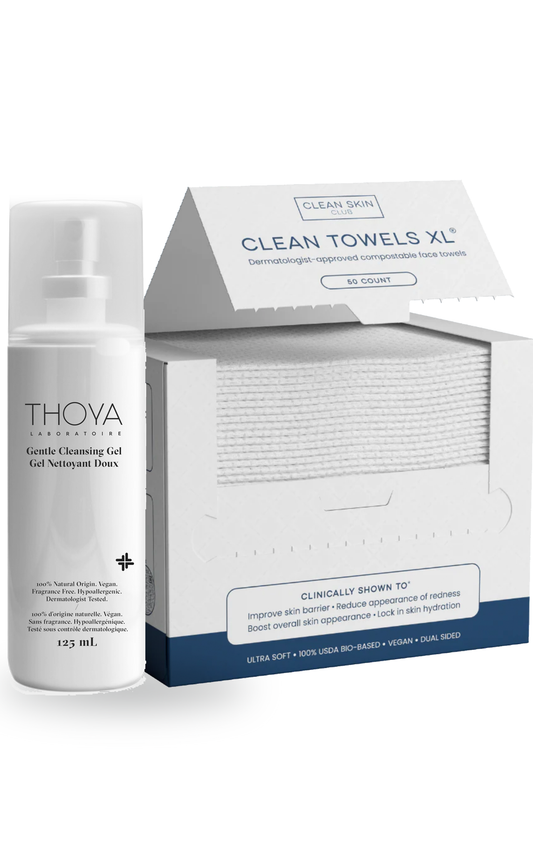DUO Gel Nettoyant Doux Thoya Laboratoire & Lingettes XL