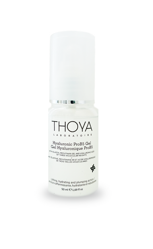 Thoya  Hyaluronic ProB5 Gel Serum - Elastin, Provitamin B5 and Hyaluronic Acid in three molecular weights