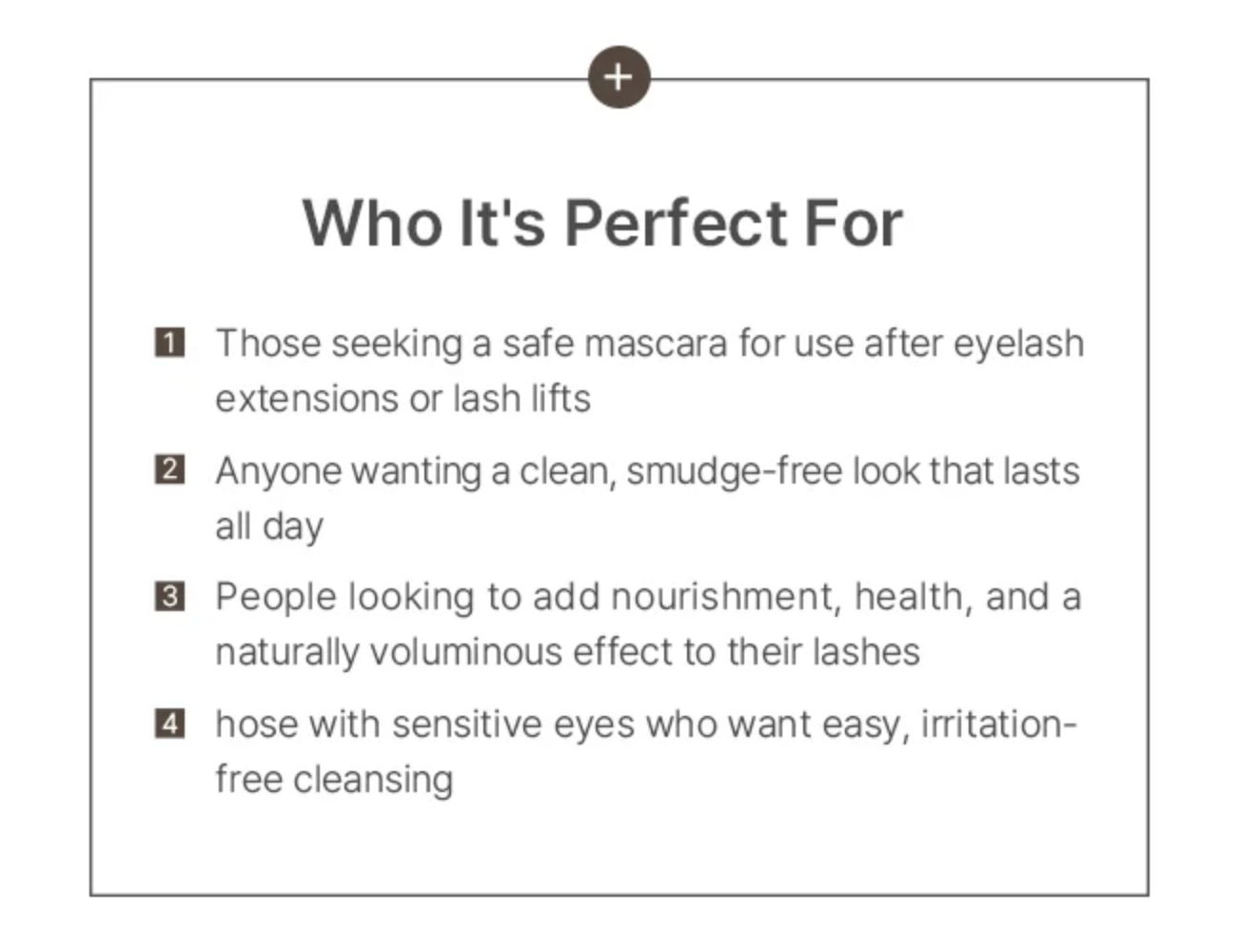 Bl Lashes Noir Mascara for Eyelash Extensions