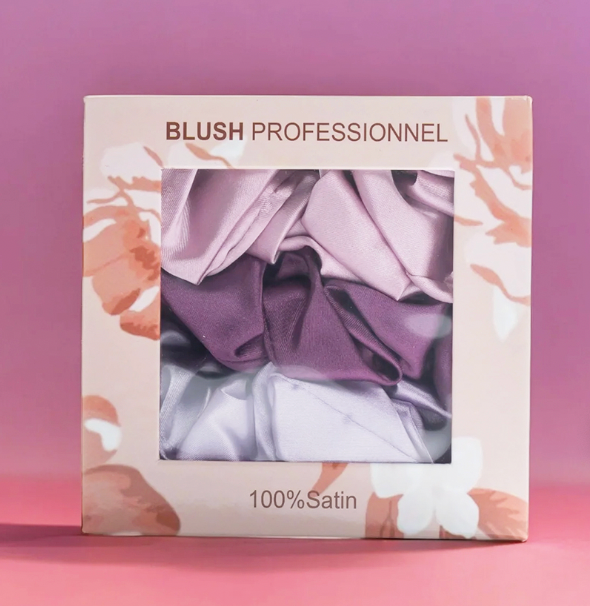 BLUSH PROFESSIONNEL SATIN SCRUNCHIES KIT