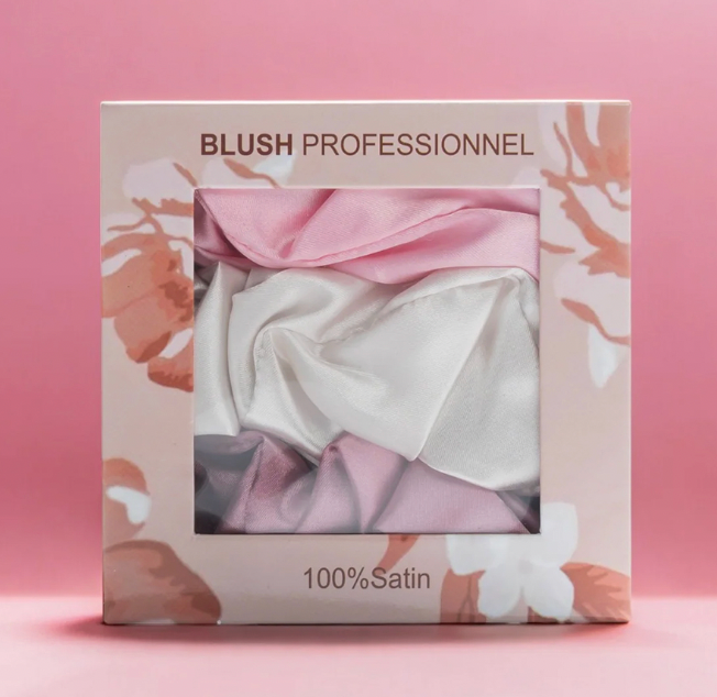 BLUSH PROFESSIONNEL SATIN SCRUNCHIES KIT