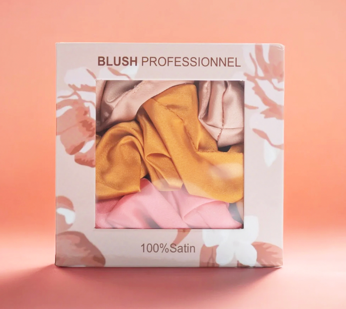 BLUSH PROFESSIONNEL SATIN SCRUNCHIES KIT