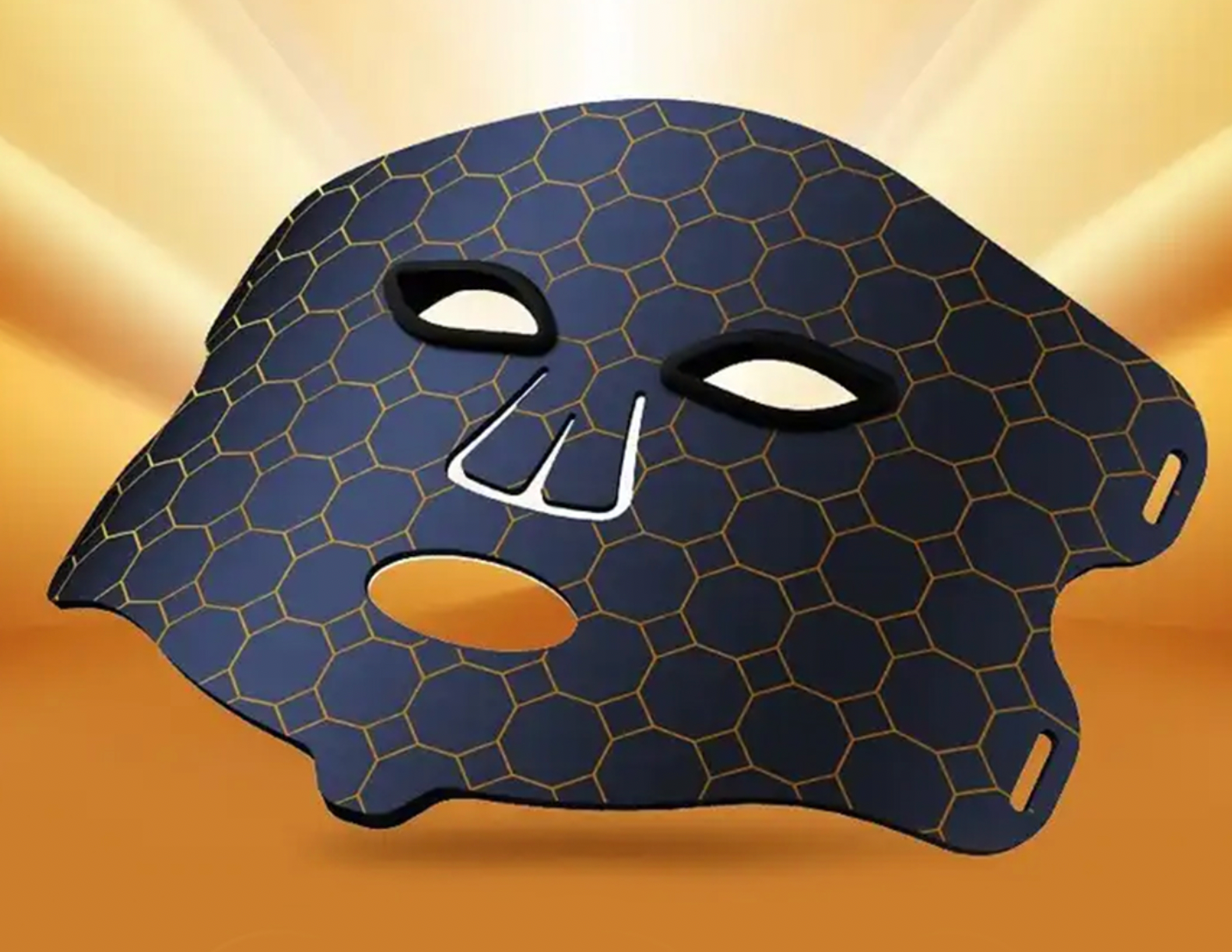 Masque en silicone flexible LED