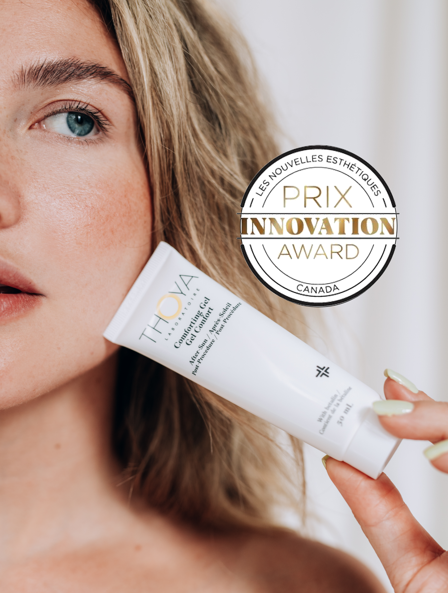 Gel Laser Thoya Laboratoire ( Bétuline + Antioxydants - Squalèle + Vit. E ) Post-procédure, Peau Sèche Irritée,  Après-Soleil.