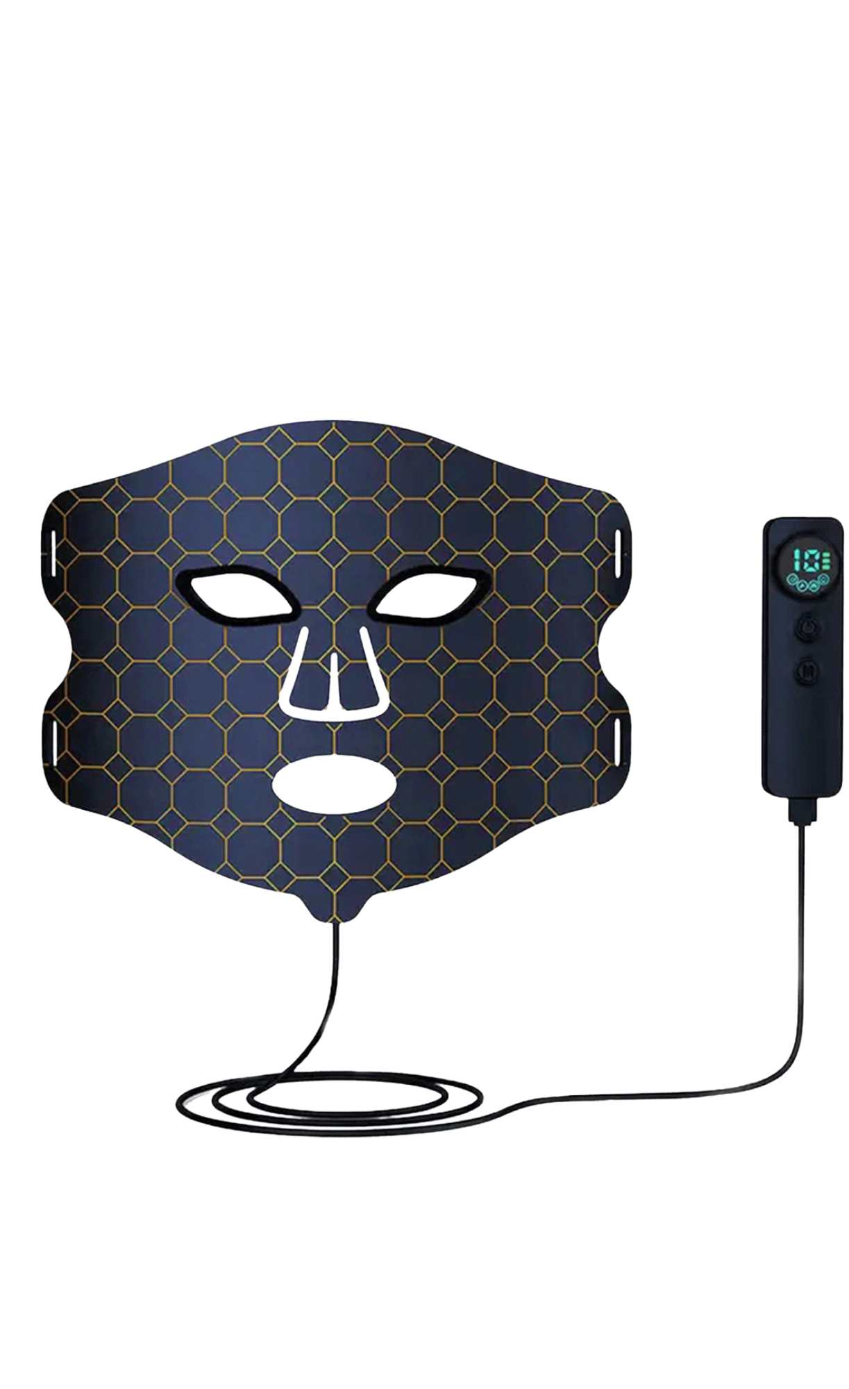 Masque en silicone flexible LED