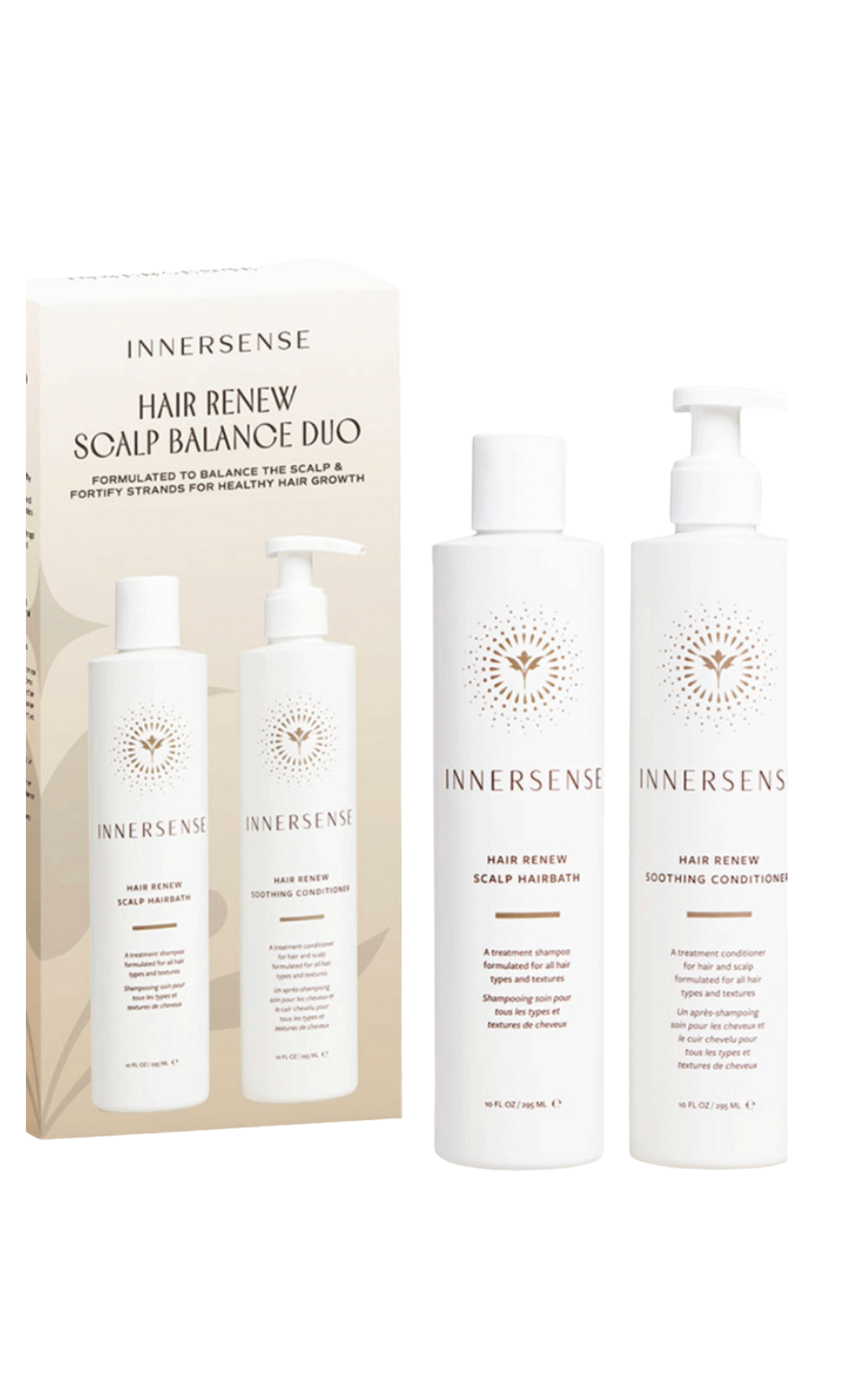 INNERSENSE HAIR RENEW SCALP BALANCE DUO