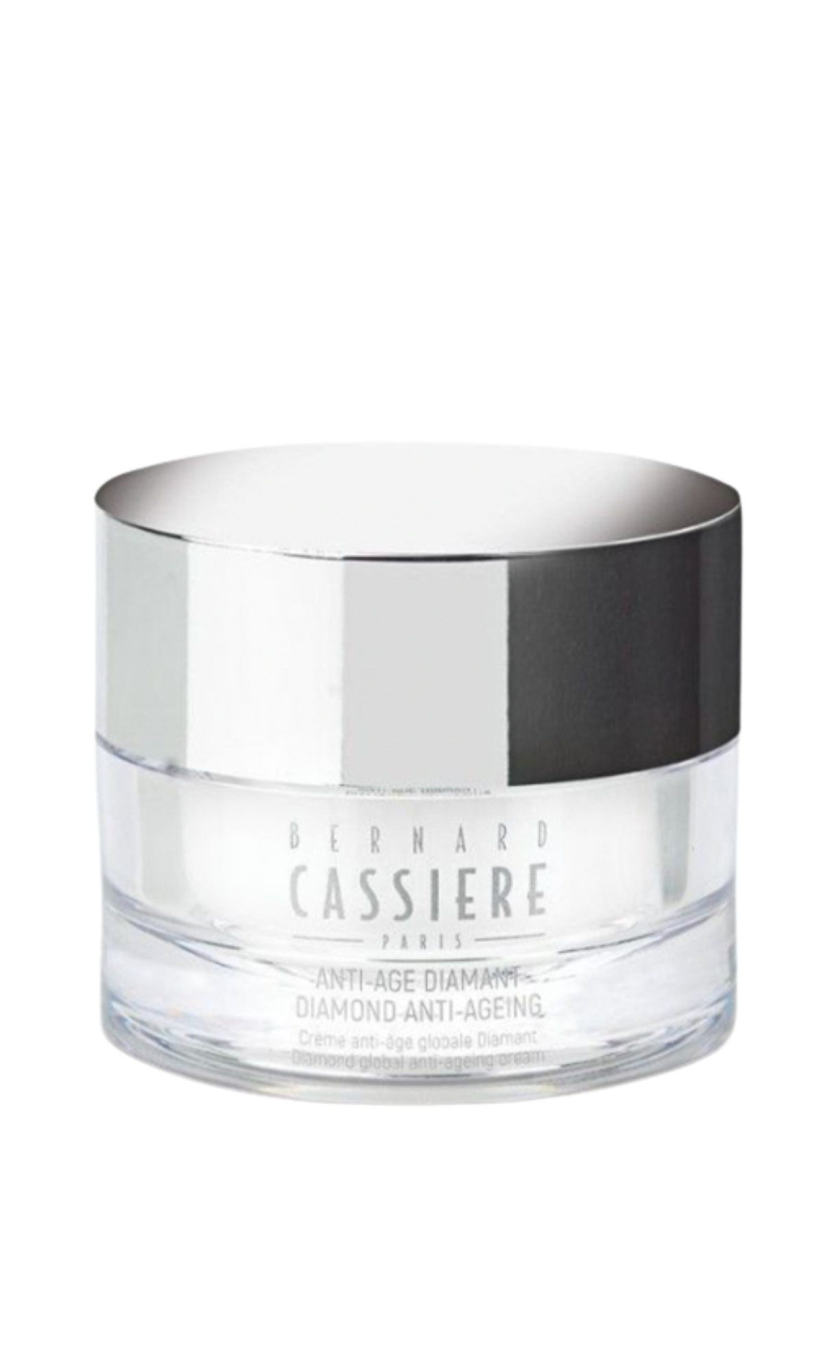 Crème anti-âge globale Diamond de Bernard Cassiere - Poudre de diamant + Acide hyaluronique + Acides aminés encapsulés + Polysaccharide marin + Extrait d'algues